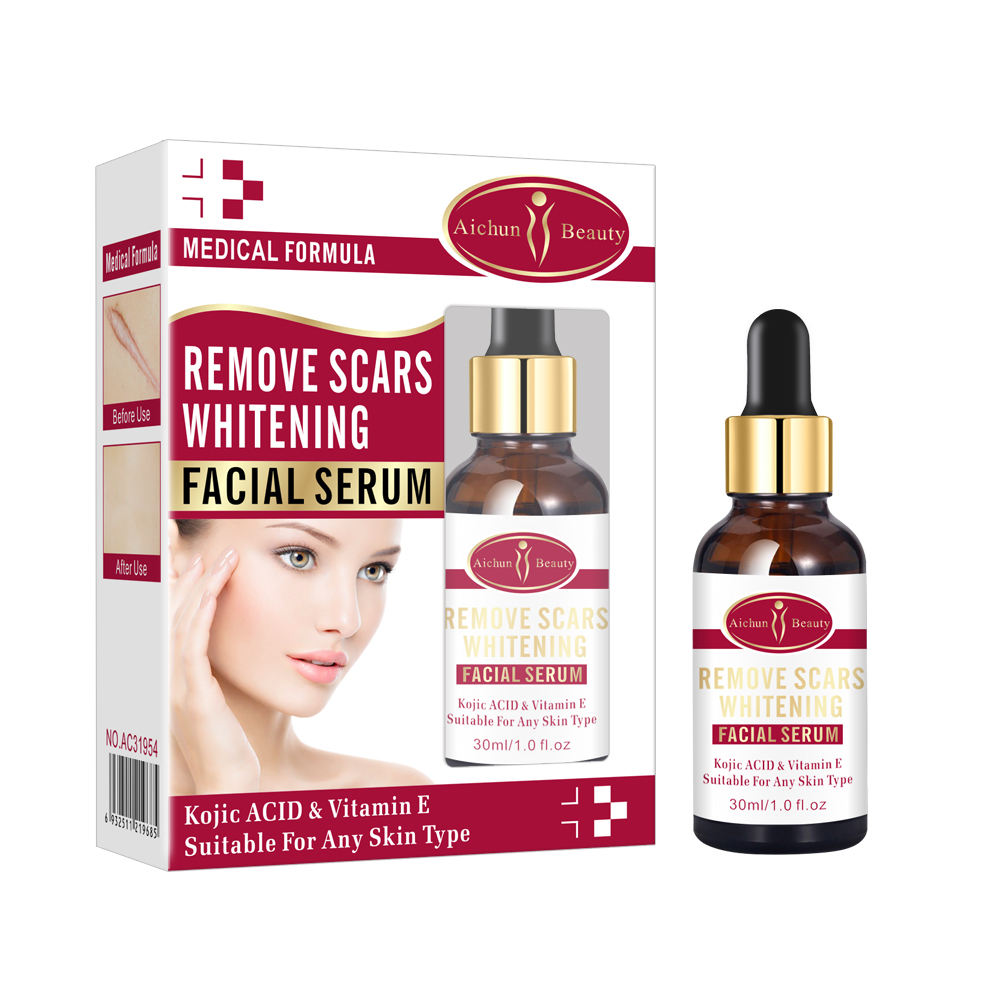 Aichun Beauty Remove Scars Whitening Facial Serum Kojic Acid & Vitamin E - 30ml