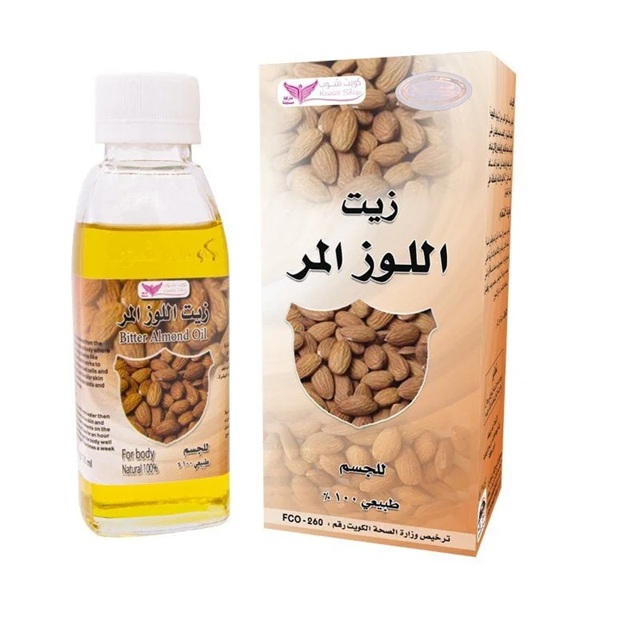 زيت اللوز المر من كويت شوب - 125 مل