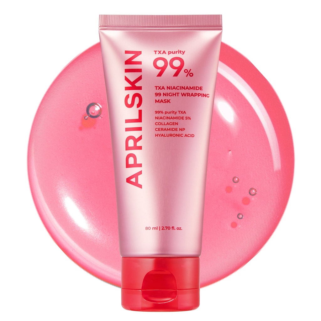 April Skin TXA Niacinamide 99 Night Wrapping Mask 80 ml